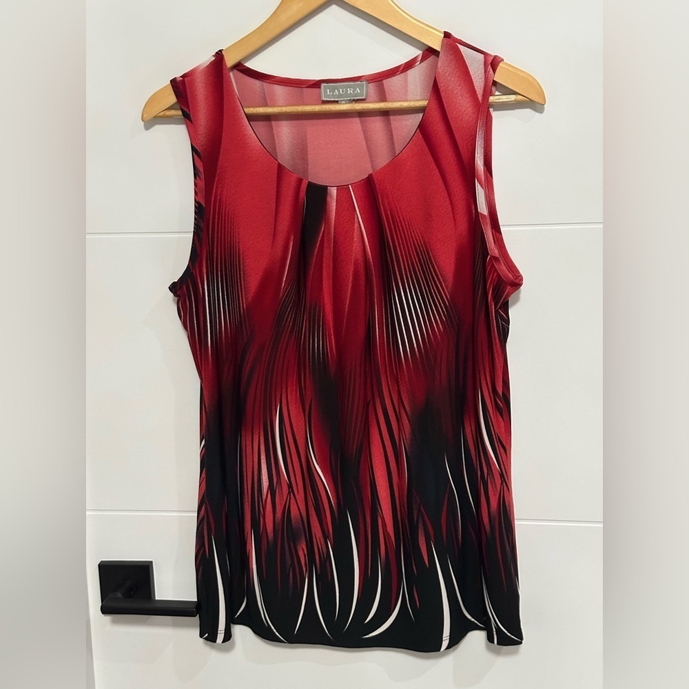 Laura: Women’s Sleeveless Top- Size Large